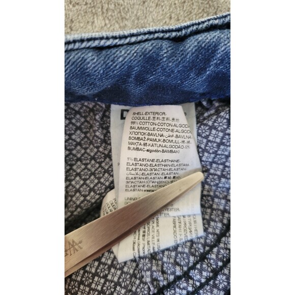 Women's Desigual Embroidered Dual Toned Skinny Jeans - Picture 5 of 5